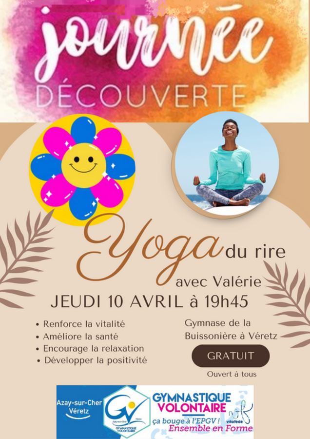 Affiche Gym Volontaire - Yoga le 10 avril 2025